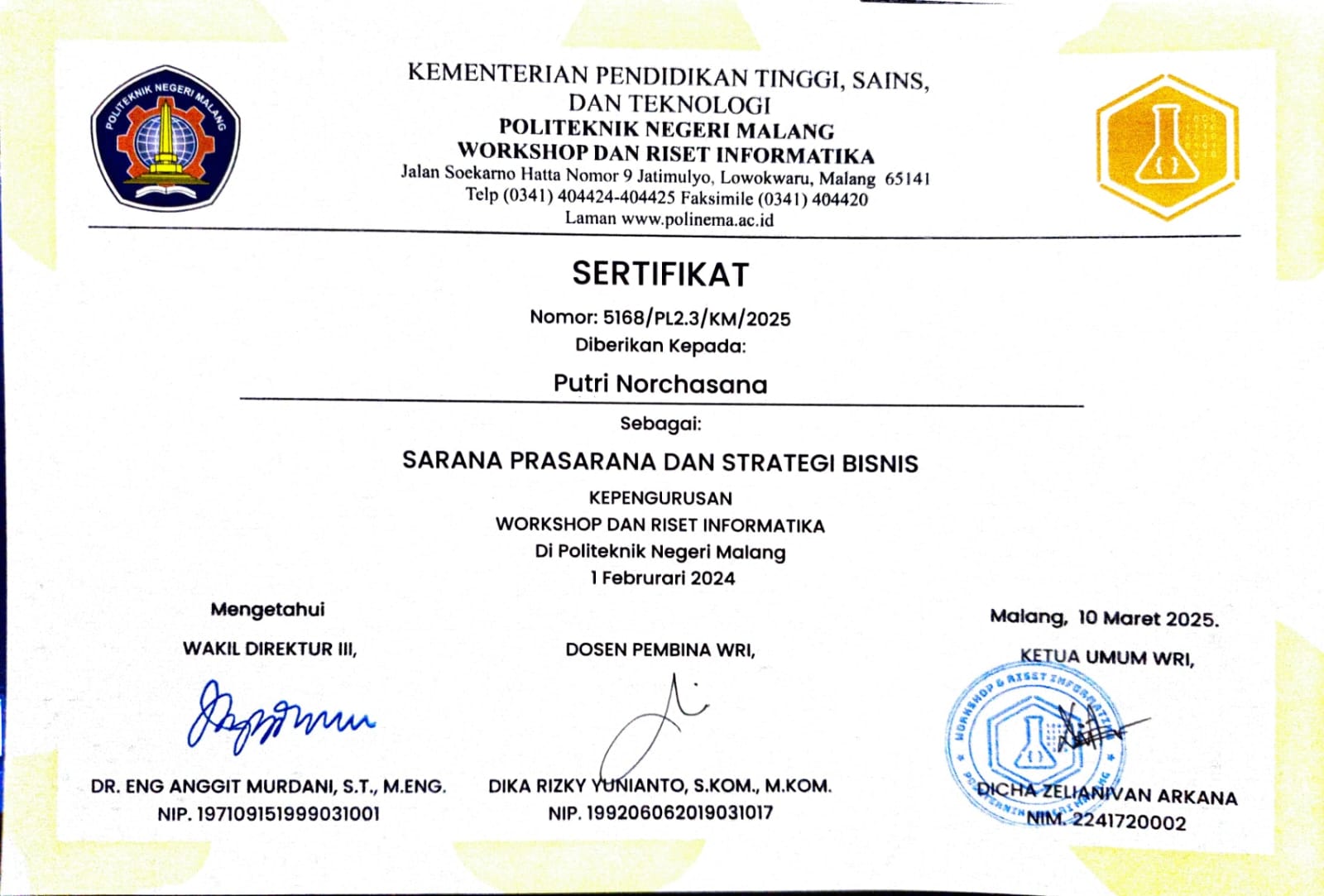 Pengurus WRI